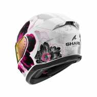 Helmet D-Skwal 3 Mayfer White Fuxia
