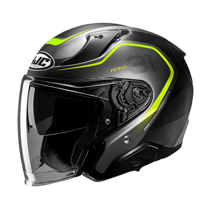 Helmet Rpha 31 Kouv MC3HSF Grigio Giallo