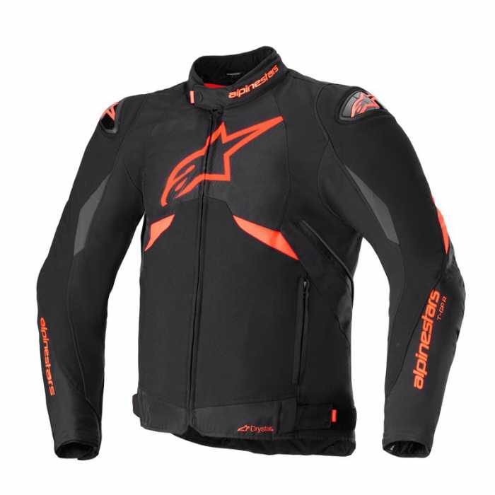 Jacket T GP-R V3 DS Black Fluo Red