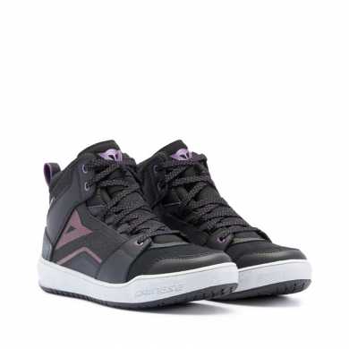 Shoe Suburb D-wp Lady Black Purple