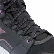 Shoe Suburb D-wp Lady Black Purple