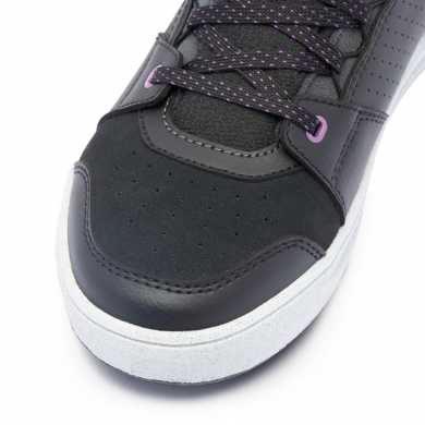 Shoe Suburb D-wp Lady Black Purple
