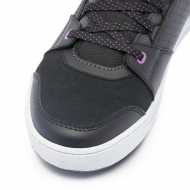 Shoe Suburb D-wp Lady Black Purple