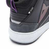 Shoe Suburb D-wp Lady Black Purple