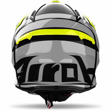 Casco Aviator Ace 2 Engine Giallo Grigio