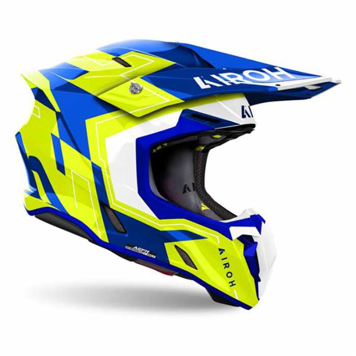 Helmet Twist 3 Dizzy Blue Yellow