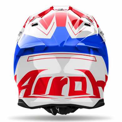 Casco Twist 3 Dizzy Bianco Blu Rosso