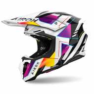 Helmet Twist 3 Rainbow Violet Black White