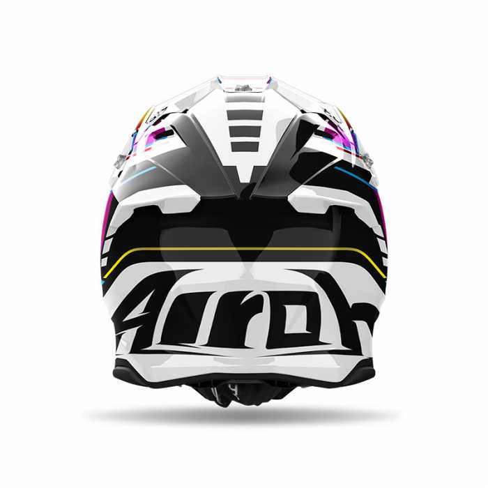 Helmet Twist 3 Rainbow Violet Black White