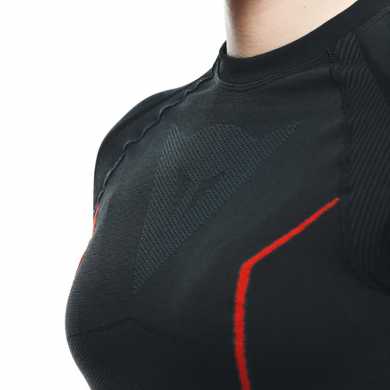 Maglia Thermo Lady LS Nero Rosso