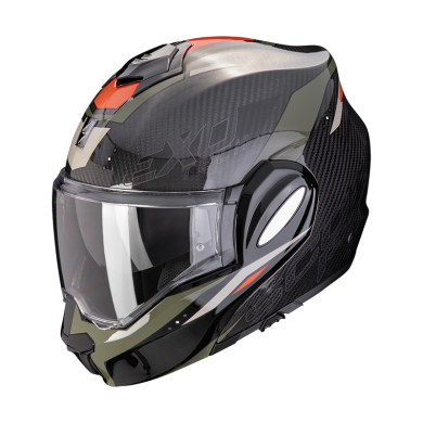 Helmet Exo Tech Evo Carbon Rover Green