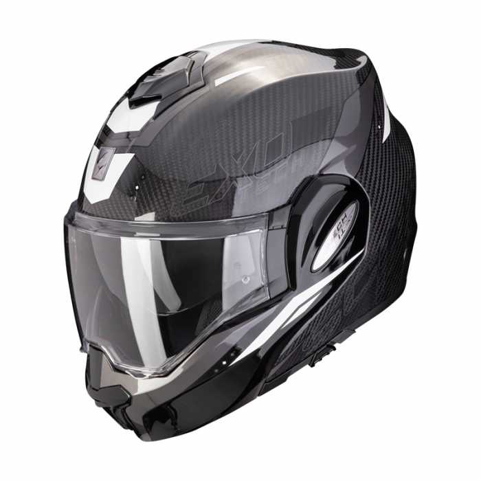 Helmet Exo Tech Evo Carbon Rover Bianco