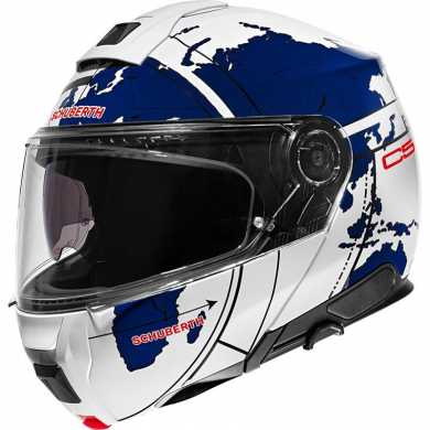 Helmet C5 Globe Blue White