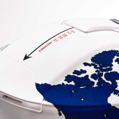 Helmet C5 Globe Blue White