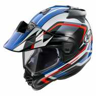 Casco Tour-X 5 Discovery Blu Rosso Nero