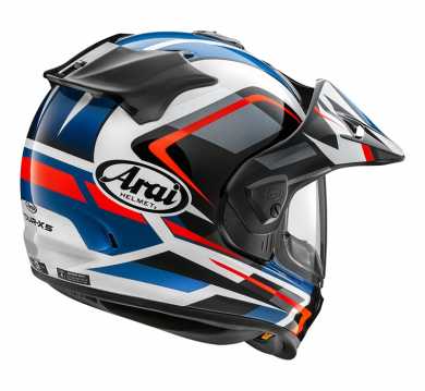 Casco Tour-X 5 Discovery Blu Rosso Nero