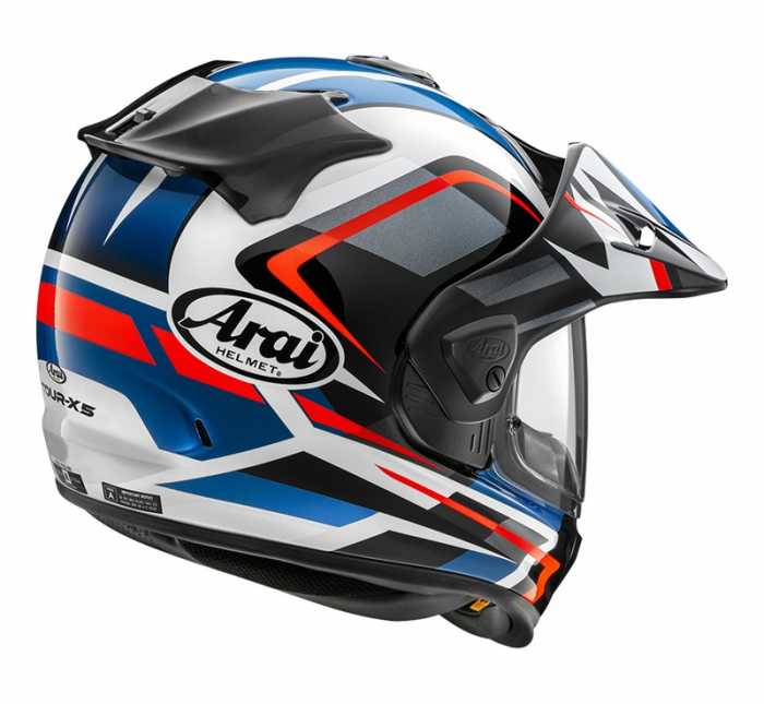 Helmet Tour-X 5 Discovery Blue Red Black
