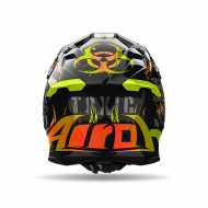 Casco Twist 3 Toxic Nero Arancio Giallo