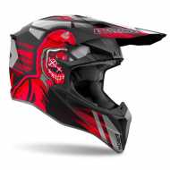 Helmet Wraaap 06 Cyber Matt Red Black
