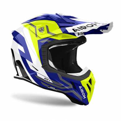 Helmet Aviator Ace 2 Ground Yellow Blue