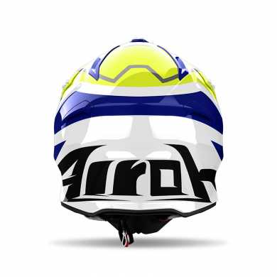 Casco Aviator Ace 2 Ground Giallo Blu