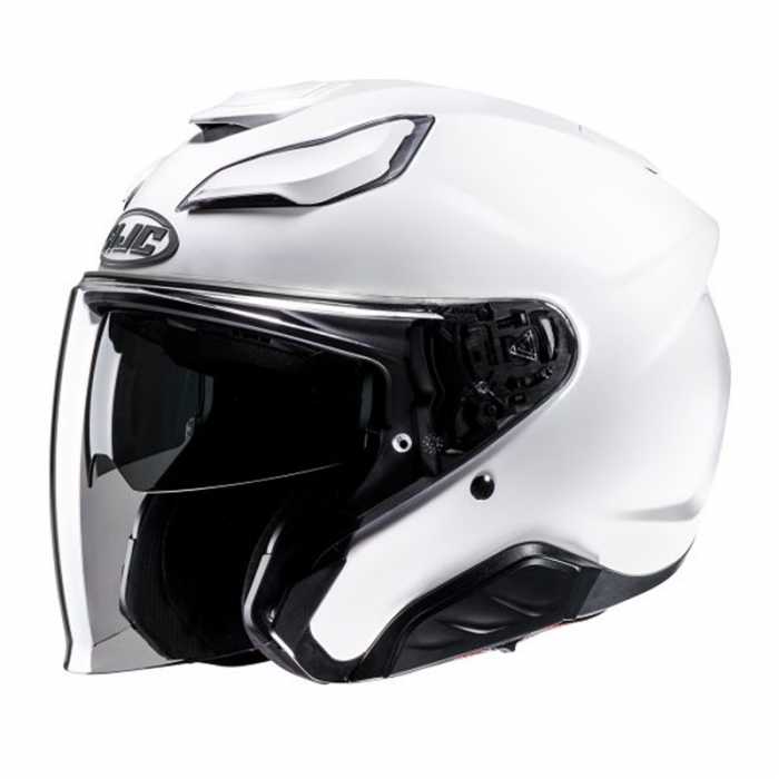 Helmet F31 Solid Pearl White
