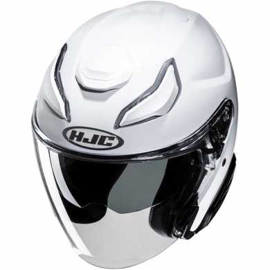 Casco F31Solid  Bianco perla