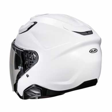 Helmet F31 Solid Pearl White