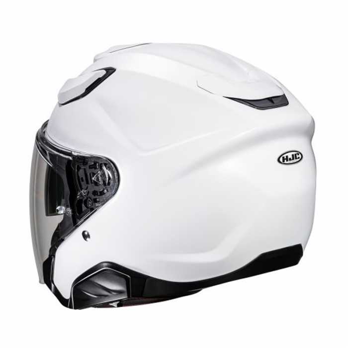 Casco F31Solid  Bianco perla