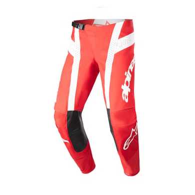 Pantalone Techstar Arch Rosso Bianco