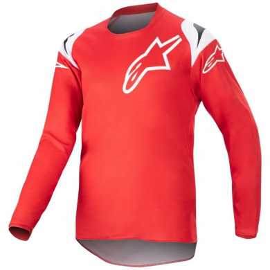 Maglia YOUTH Racer Narin Rosso Nero