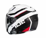 Helmet F31 Naby MC1 Black White Red