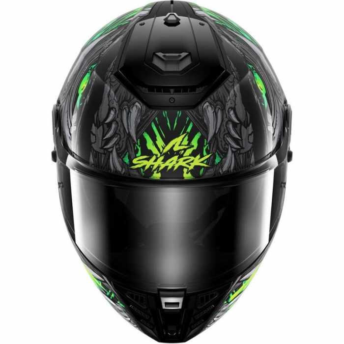 Casco Spartan RS Shaytan Nero Verde