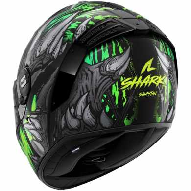 Casco Spartan RS Shaytan Nero Verde
