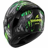 Casco Spartan RS Shaytan Nero Verde