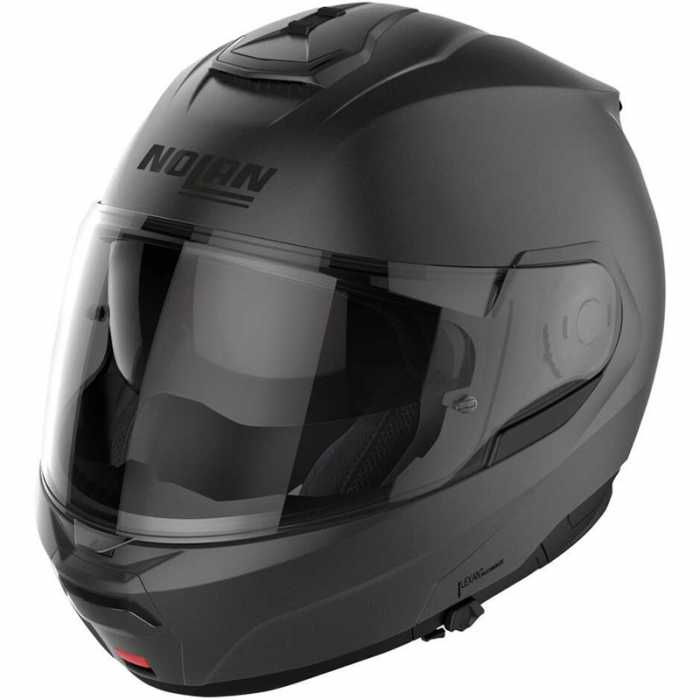 Helmet N100-6 Classic N-com Flat Vulcan Grey