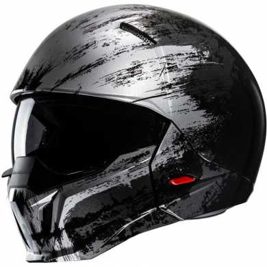 Helmet I20 Furia Black Grey MC5