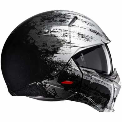 Helmet I20 Furia Black Grey MC5