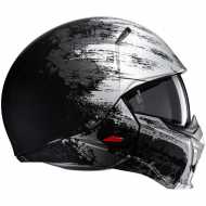 Casco I20 Furia Nero Grigio MC5