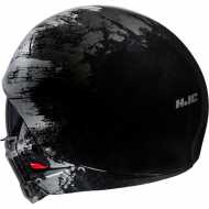 Casco I20 Furia Nero Grigio MC5