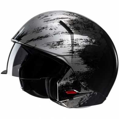 Casco I20 Furia Nero Grigio MC5