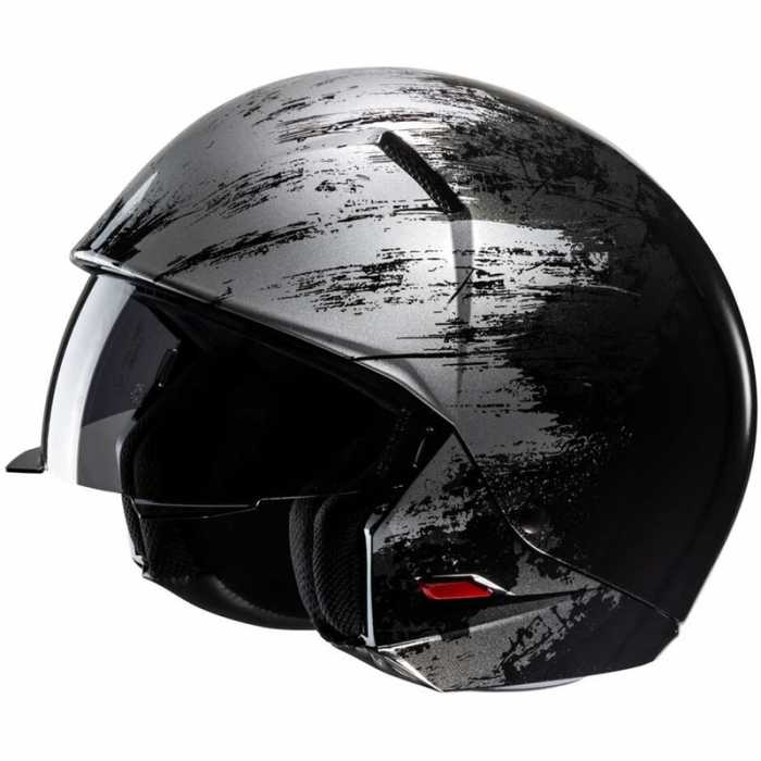 Casco I20 Furia Nero Grigio MC5
