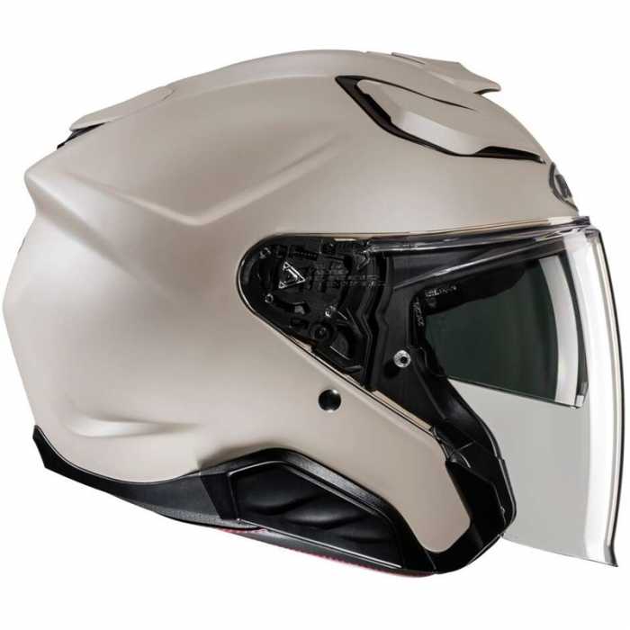Helmet F31 Solid Semi Flat Sand Beige