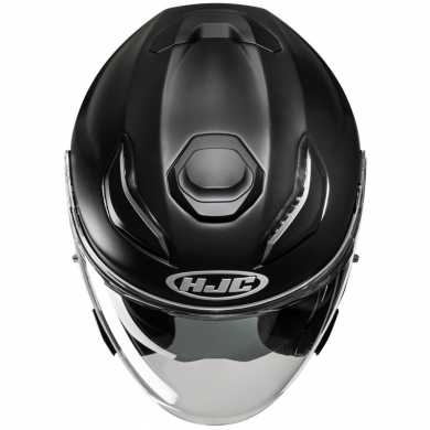 Helmet F31 Solid Semi Flat Black