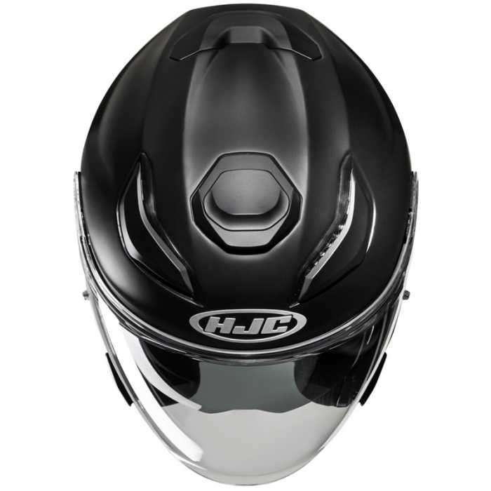 Helmet F31 Solid Semi Flat Black