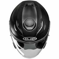 Casco F31Solid Nero Opaco