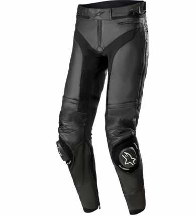 Pant Missile V3 leather Black Black