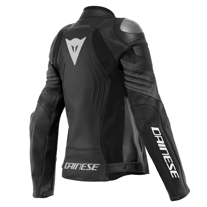 Giubbotto Racing 4 Lady Pelle Nero