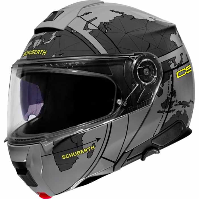 Helmet C5 Globe Anthracite Yellow
