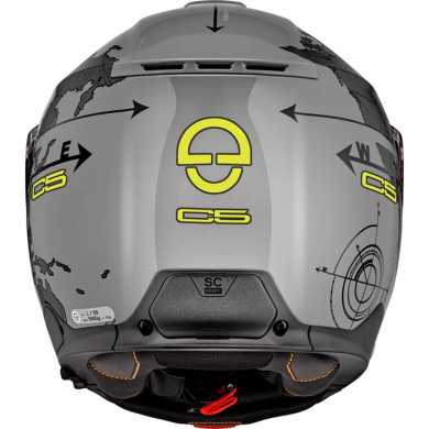 Helmet C5 Globe Anthracite Yellow